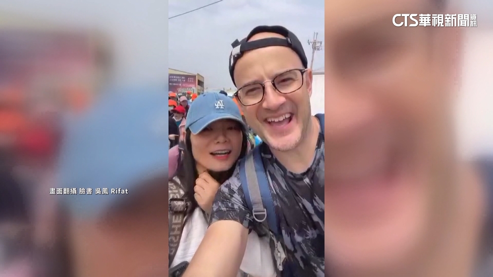 藝人瘋白沙屯追媽祖　吳鳳：自己真是台灣一分子