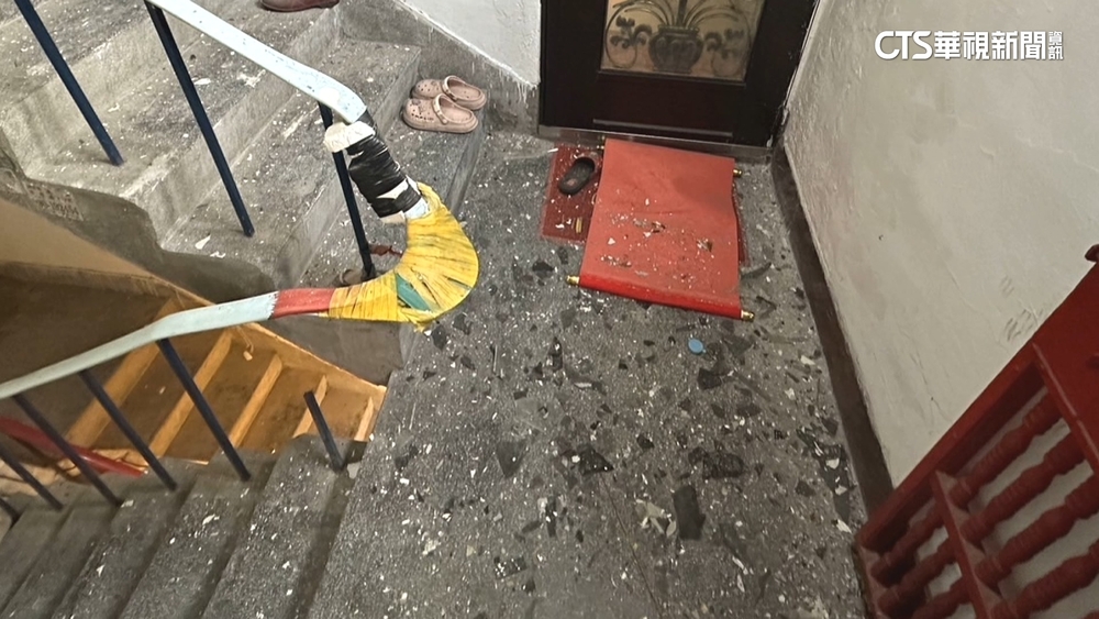 土城民宅遭人放「爆裂物」　鄰居嚇壞：不是第一次