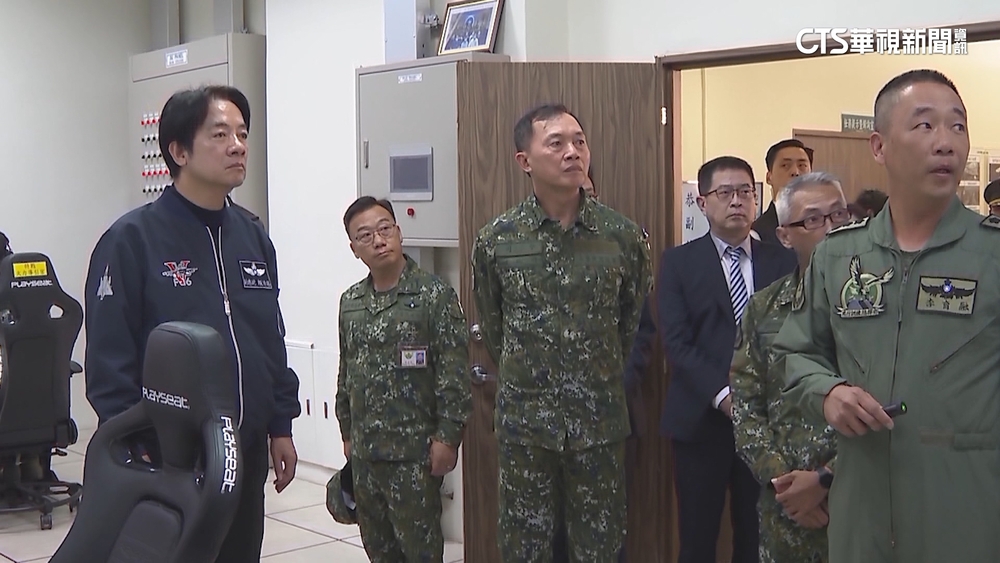 啟動國防訪視行程　賴清德昨視察防空部隊