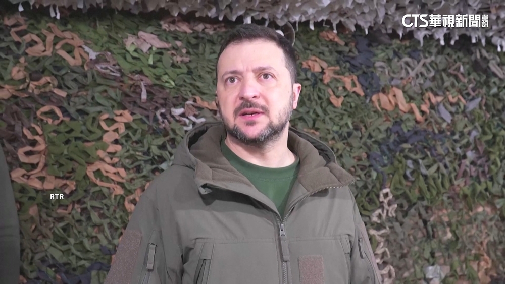 澤倫斯基視察「蘇梅」　烏加強防禦工事　為春季激戰準備