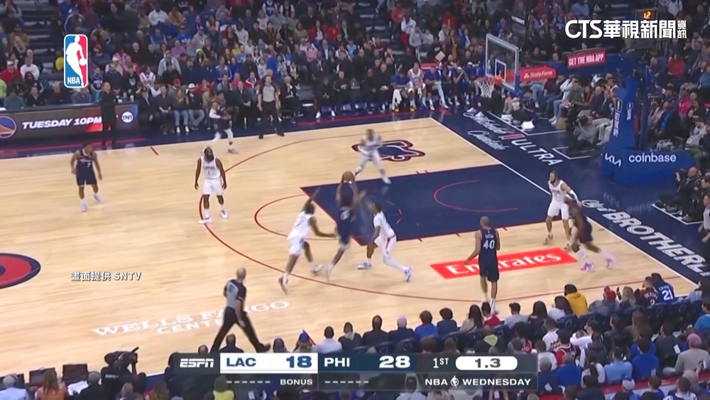 哈登返費城被噓！　「小可愛」幫出氣率隊逆轉