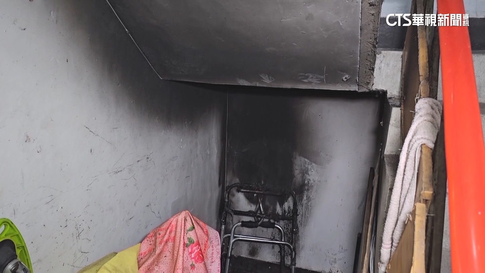 翁與婦爆口角懷恨在心　半夜縱火燒公寓