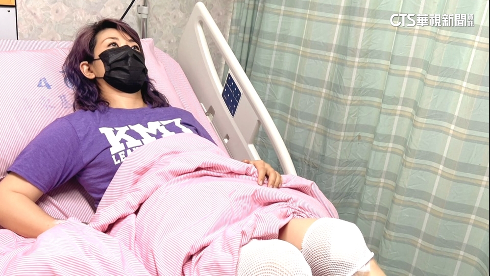 屏議員蘇資婷騎重機出遊　為閃酒駕車撞斷肋骨