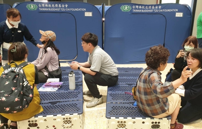 0403花蓮大地震　慈濟啟動救災機制 安置中心急送熱食、福慧床