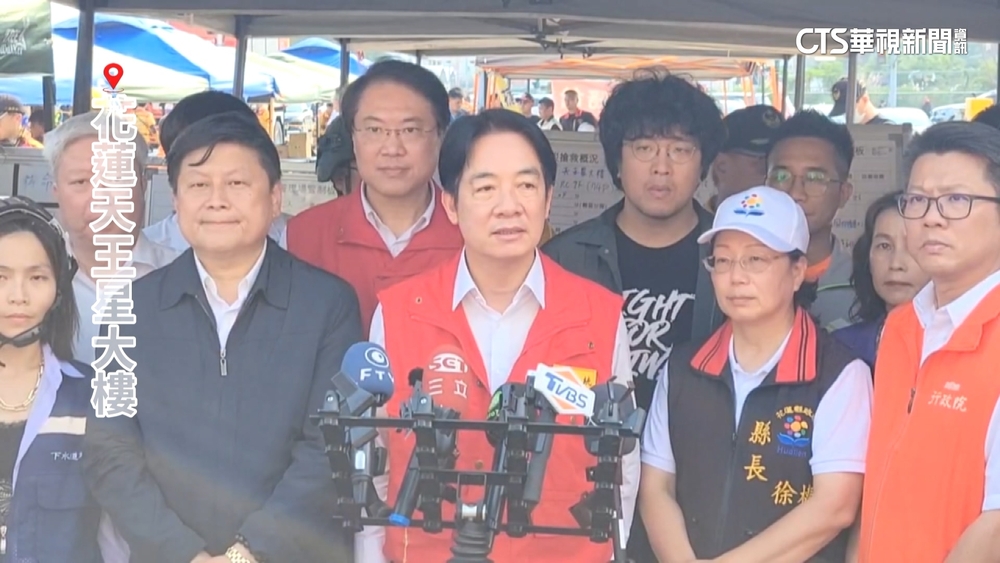 花蓮7.2震多處傳災！　縣長徐榛蔚四處奔波勘災