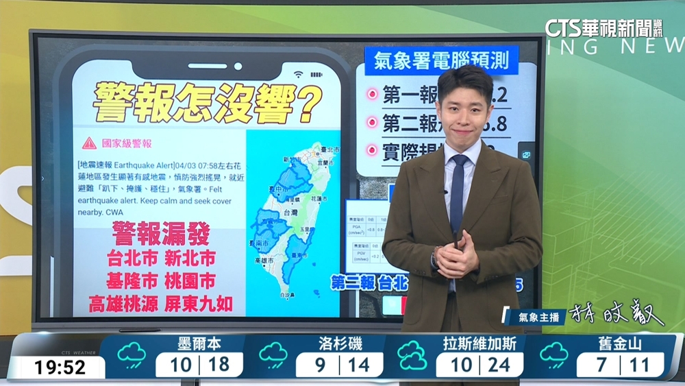 鋒面通過天氣轉不穩定　金馬留意低雲霧山區留意坍方及落石