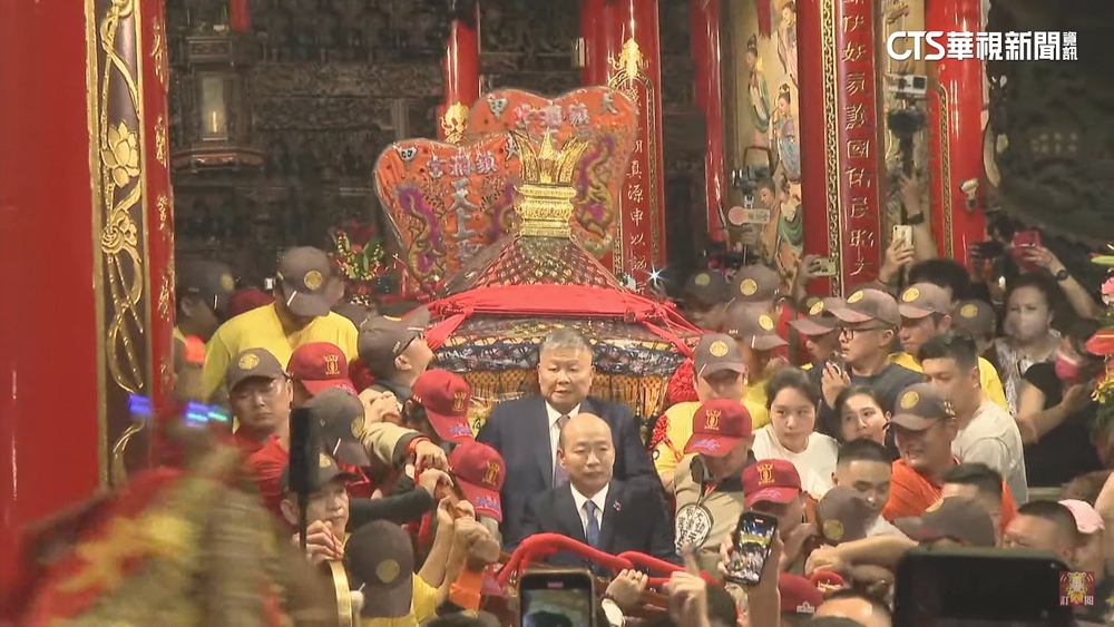 大甲媽子時起駕　鎮瀾宮出發將駐駕8宮廟