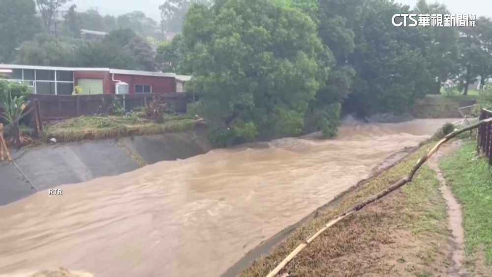 澳雪梨豪大雨　24小時內降下近一個月雨量