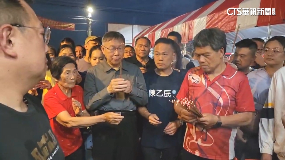 雲林longstay　柯文哲今清晨接駕大甲媽