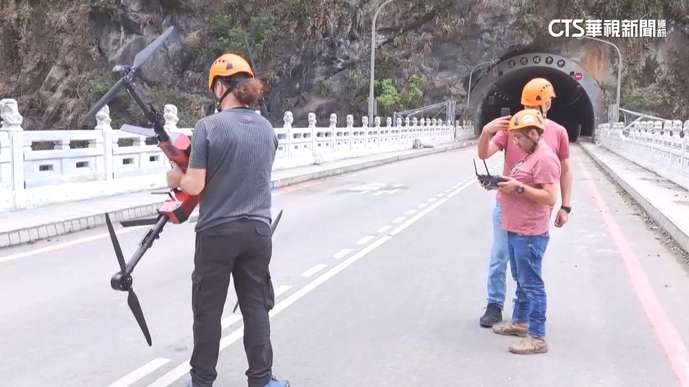 台土攜手搜救　無人機空拍災區「3D建模」立大功