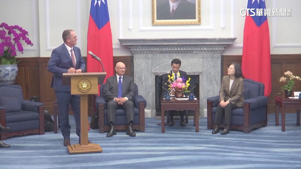 澳洲議員訪台晤蔡英文　強調維持台現狀至關重要