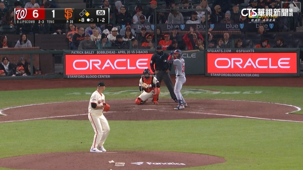 大聯盟第二度登板　巨人鄧愷威後援3.1局失2分！