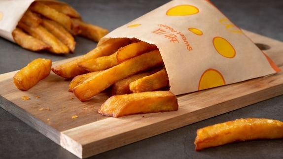 麥當勞的「金黃地瓜條」販售至4月23日或售完為止。圖／麥當勞提供