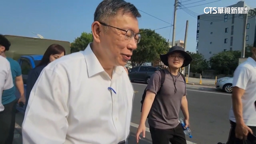 麥寮鄉長補選投票　柯文哲輔選逾一週喊「很累」