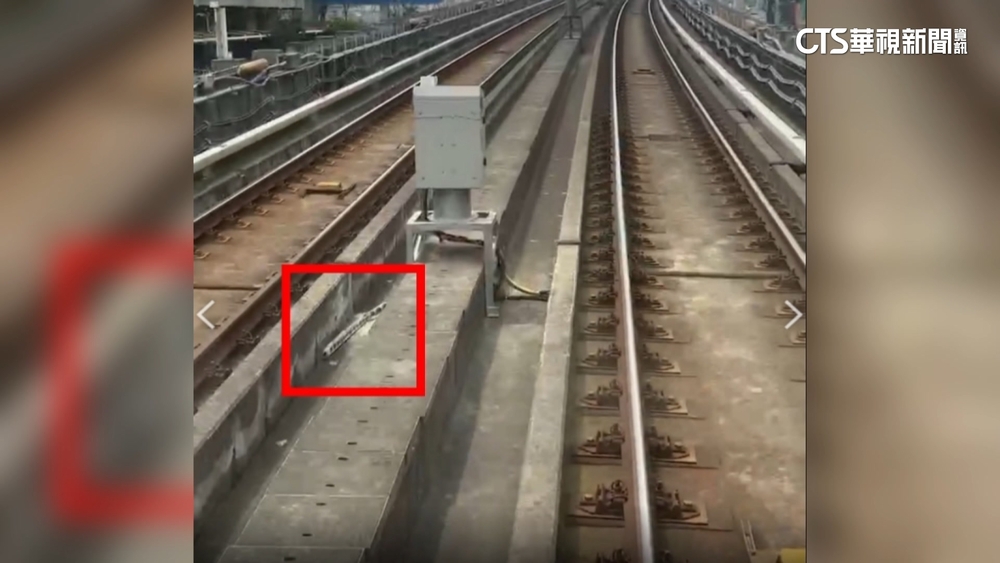 工地C型鋼掉落軌道　害機捷斷電12分影響3500客