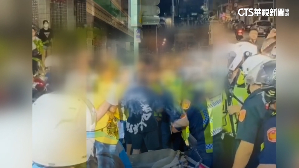 酒醉男遶境叫囂失控！　警噴「辣椒水」壓制