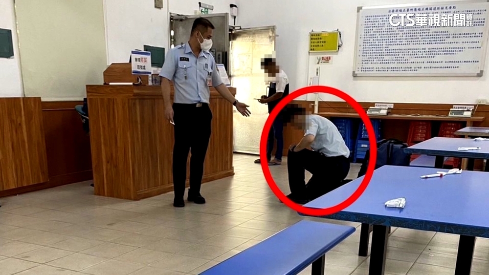 獄管員下跪　獄方：矯正機關同仁心情不佳來求助