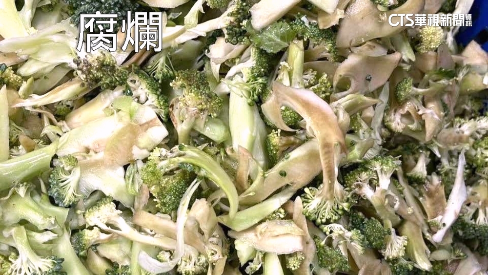 台南營養午餐食材用爛菜　教育局：部分食材退貨品