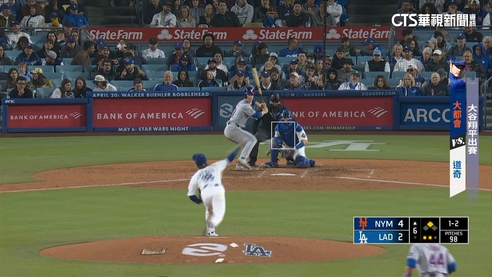 大谷盜壘遭對手誤敲頭　山本6局失4分道奇吞敗
