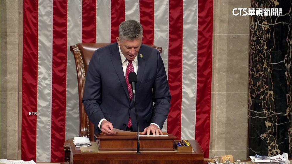 美眾院通過援以烏台法案　助獲取軍援　我國防部感謝