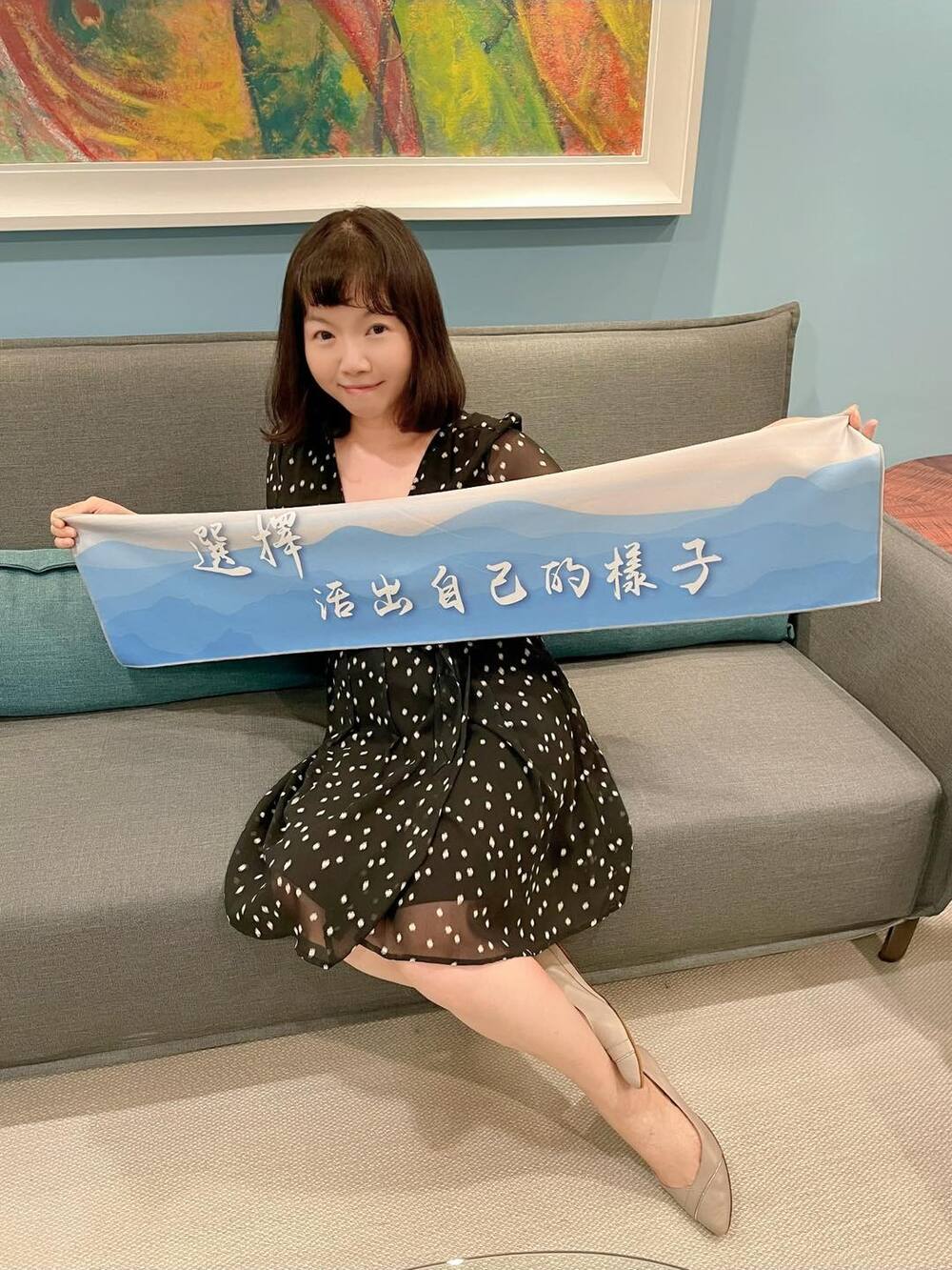 星希亞過去會在部落格分享抗癌心路歷程，感動無數網友。圖／翻攝自「星希亞的抗癌日誌」臉書粉專