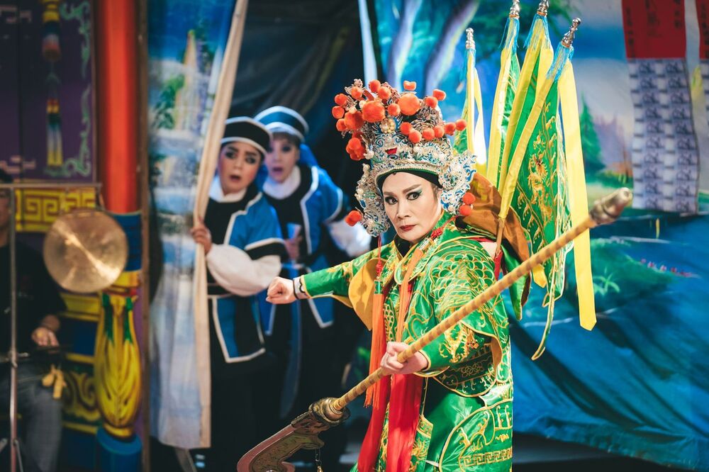 《勇氣家族》陳亞蘭(吳桂英)登台演出