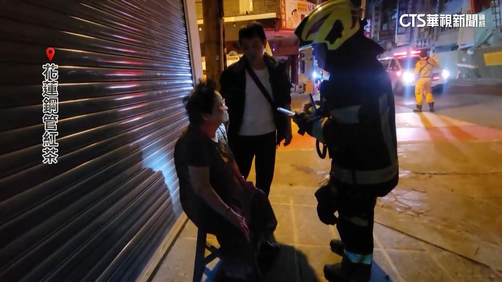 「鋼管紅茶」危樓撤離今又撤　8旬嬤驚嚇獲救送醫