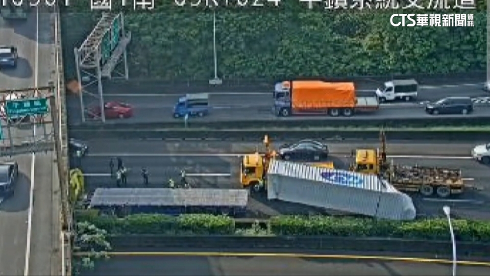 抓到了！貨櫃掉落導致1死　落跑「通緝犯」駕駛落網