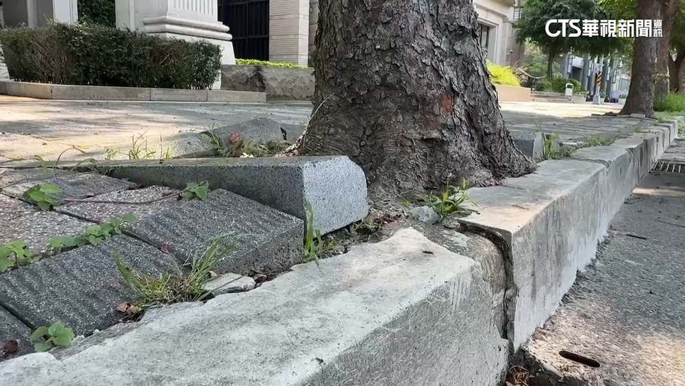 新竹竹北東平里所得全台第5 人行道破爛惹怨