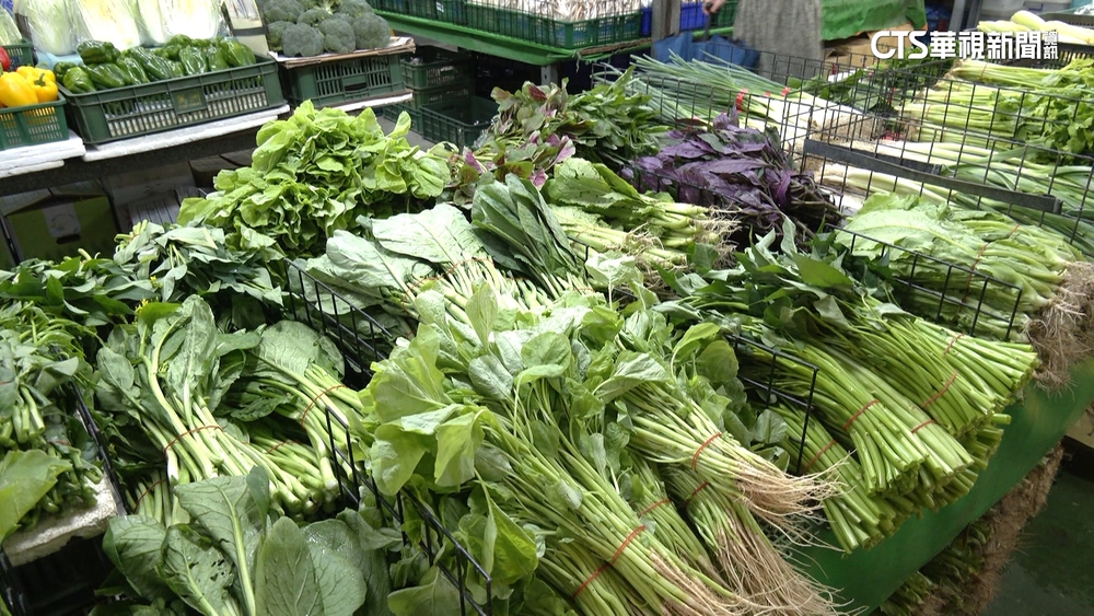 豪雨+日曬！葉菜量減　青江菜漲6成.小白菜價格翻倍