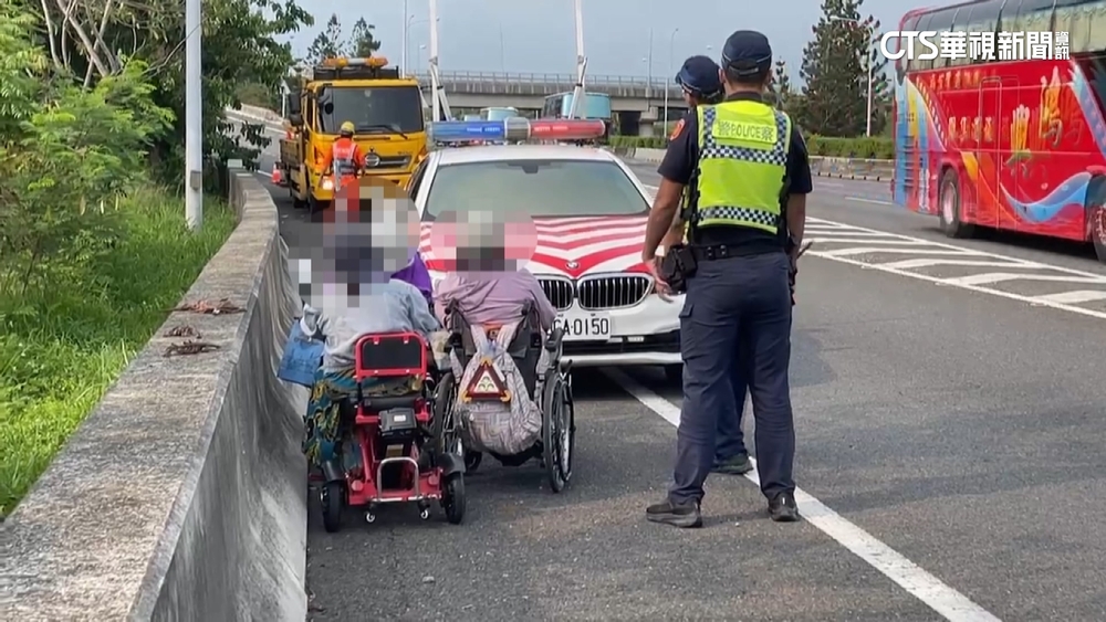 身障友糾團出遊「國道迷航」　警助脫困最高罰六千