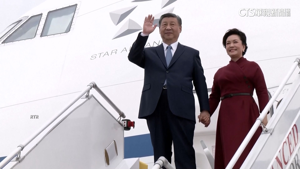 習近平抵法國　將與馬克宏.馮德萊恩3邊會談