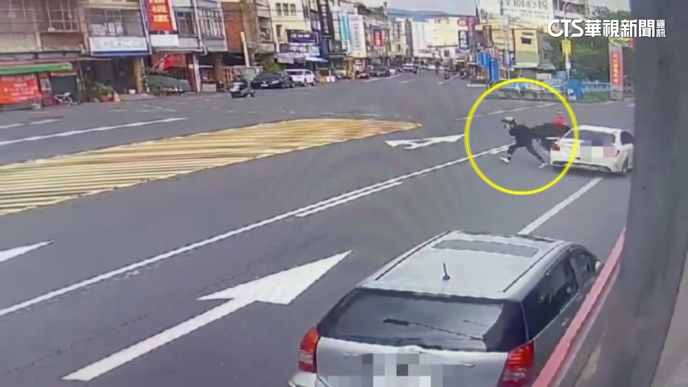 「條通小霸王」遭通緝遇警　狂奔300米栽了