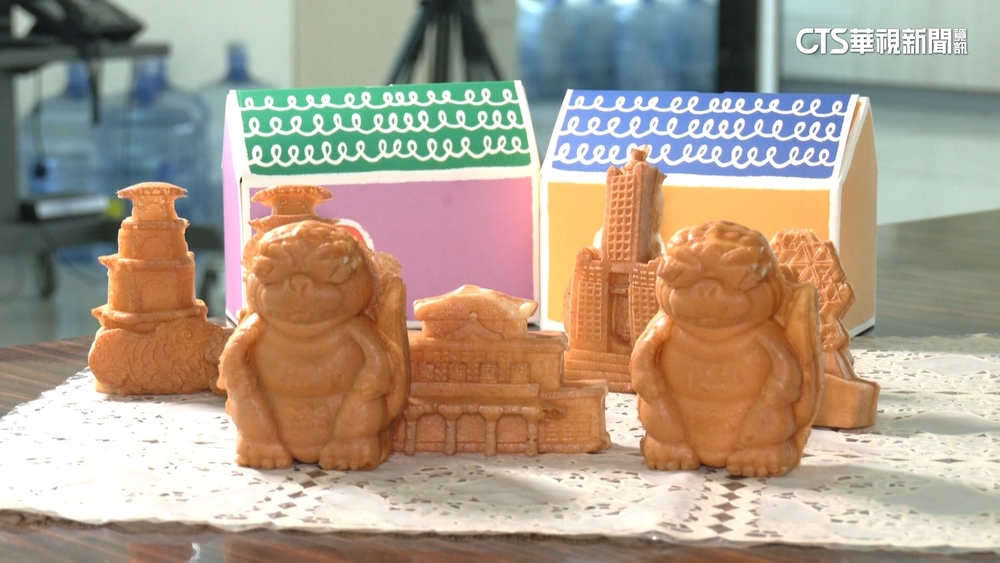 雞蛋糕美味兼顧視覺效果　在地景點.怪獸造型吸睛