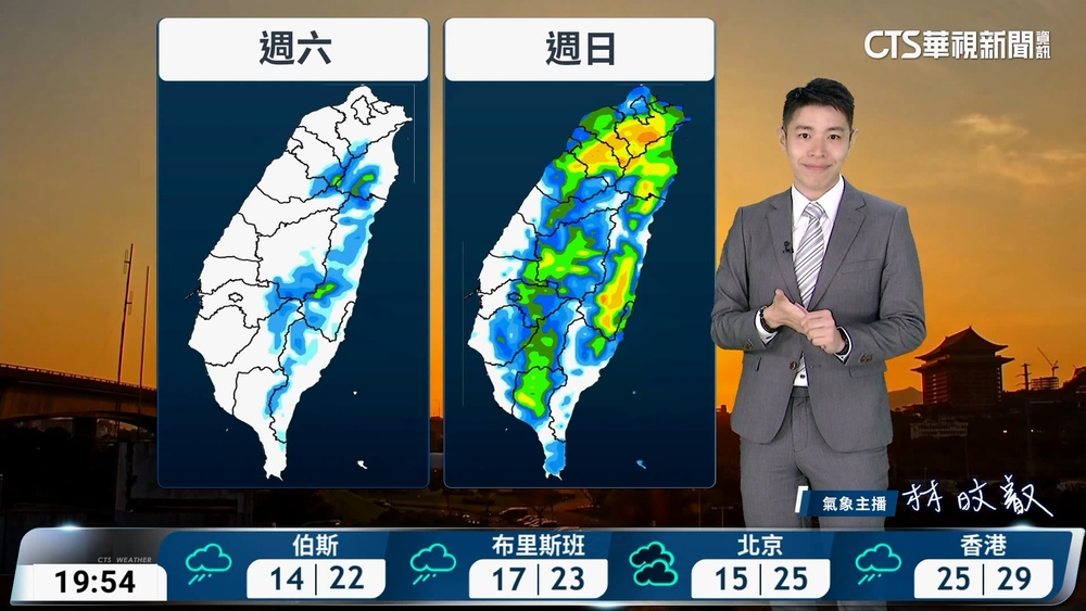 各地天氣穩定偏熱　山區零星午後雷陣雨