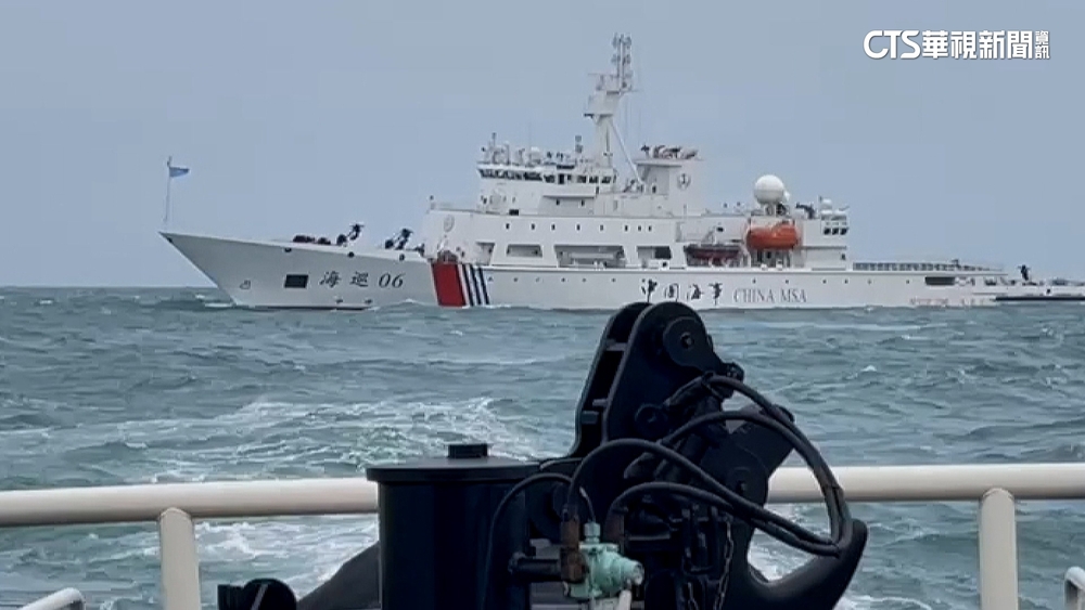 中海警+公務船12艘跨禁限制水域！　海巡署：監控驅離