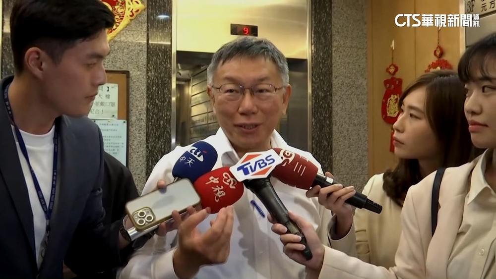 遭爆「簽公文時間」見財團？　柯駁：哪有什麼簽公文