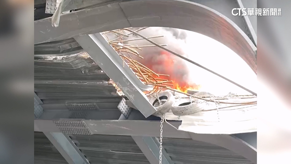 大清水明隧道起火！和仁至崇德路段封閉　回堵1.5km