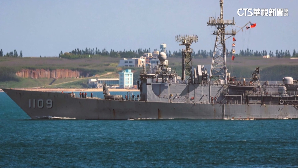 共艦侵擾澎湖海域！　我張騫艦監控遭嗆「注意位置」
