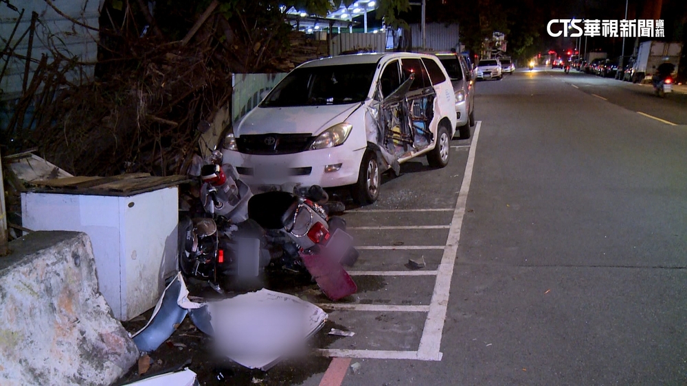 三重莽男不顧司機攔阻　劫掠貨車失控自撞遭逮