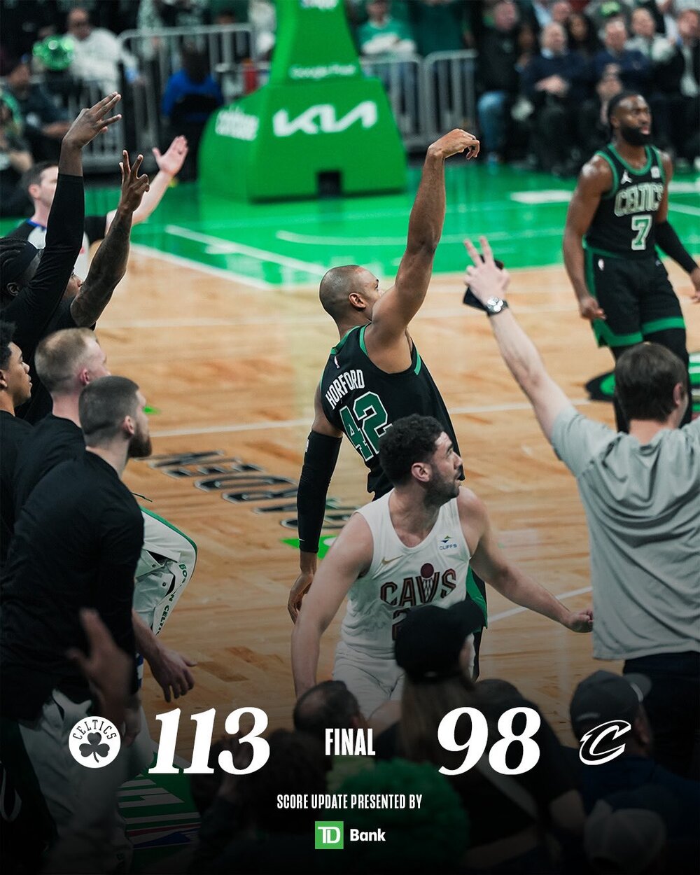 綠衫軍輕取騎士　連三季闖入東區冠軍賽