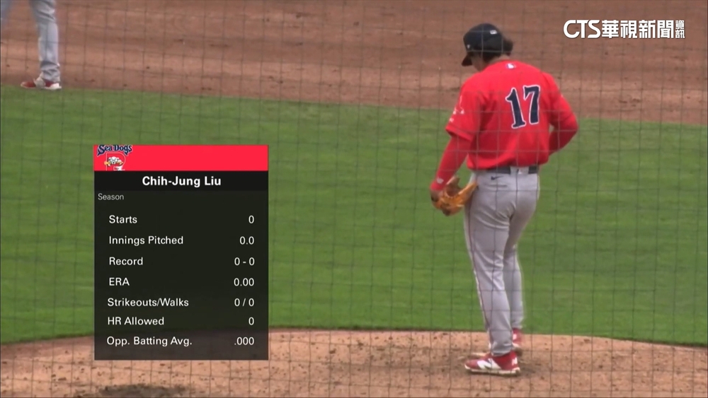 「火球男」劉致榮本季2A初登板　3局狂飆5K