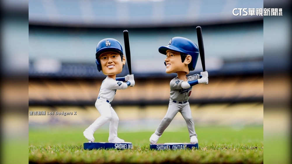 大谷道奇版搖頭娃娃曝光　「公仔日」炒熱票房