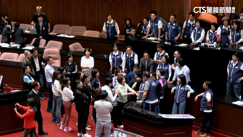 藍白欲提修正動議　藐視國會刑期最高3年變1年