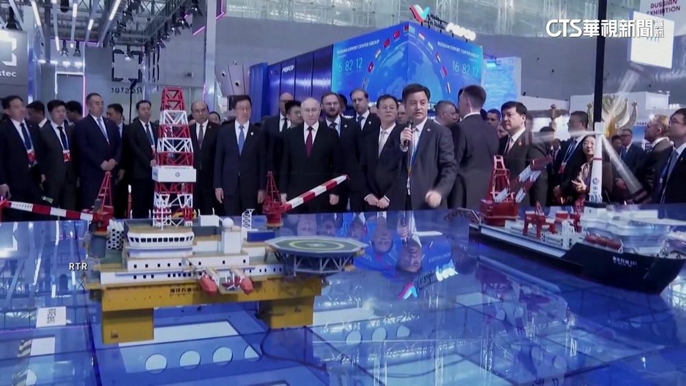 普丁到訪哈爾濱　與韓正參觀中俄博覽會