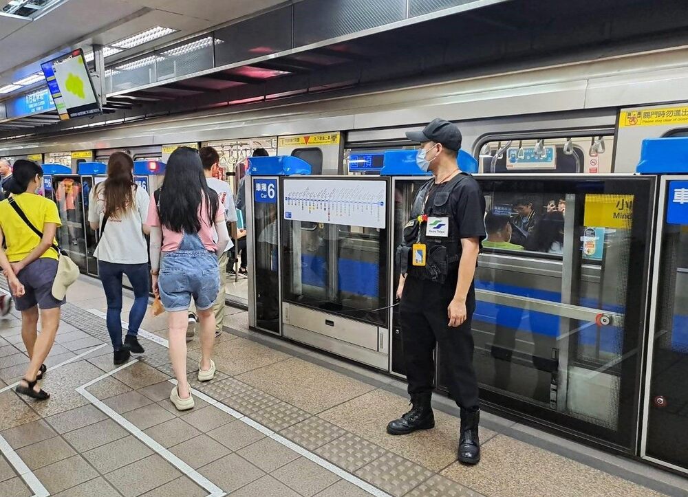 台北捷運提高警戒、加強巡檢　持續與捷運警察合作提升見警率
