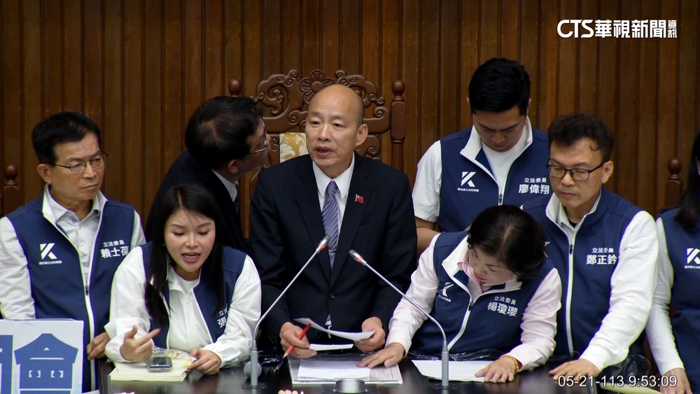 國會職權修法5/24續審　朝野衝突恐再上演