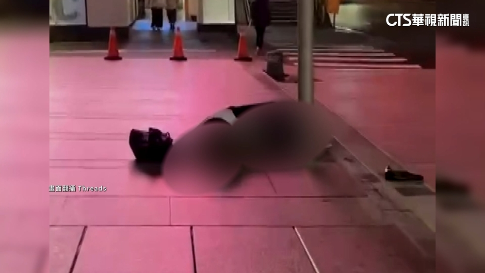 女醉躺路邊男「手不安分」　被依妨害風化送辦