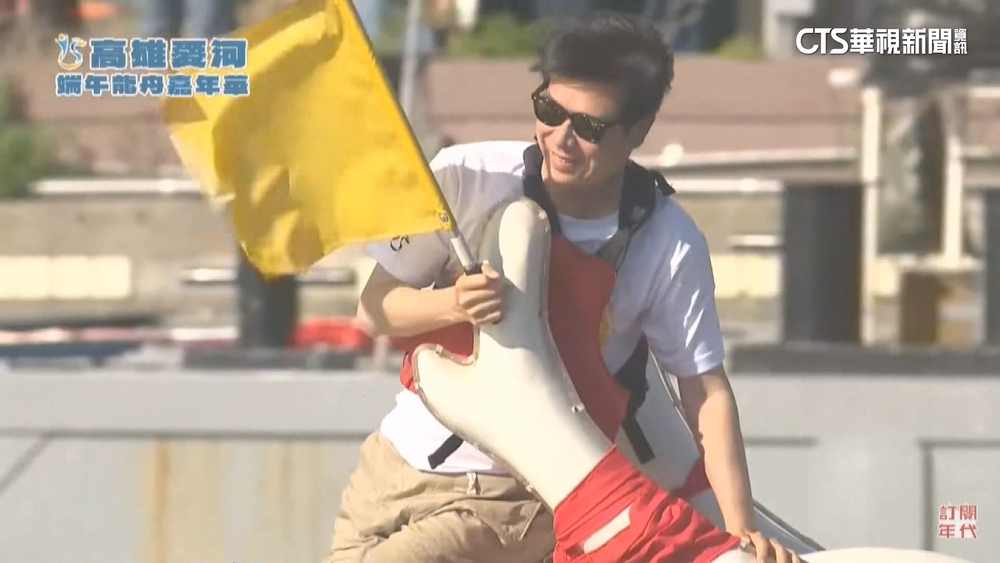 高雄愛河端午龍舟嘉年華　6啦啦隊現台式應援