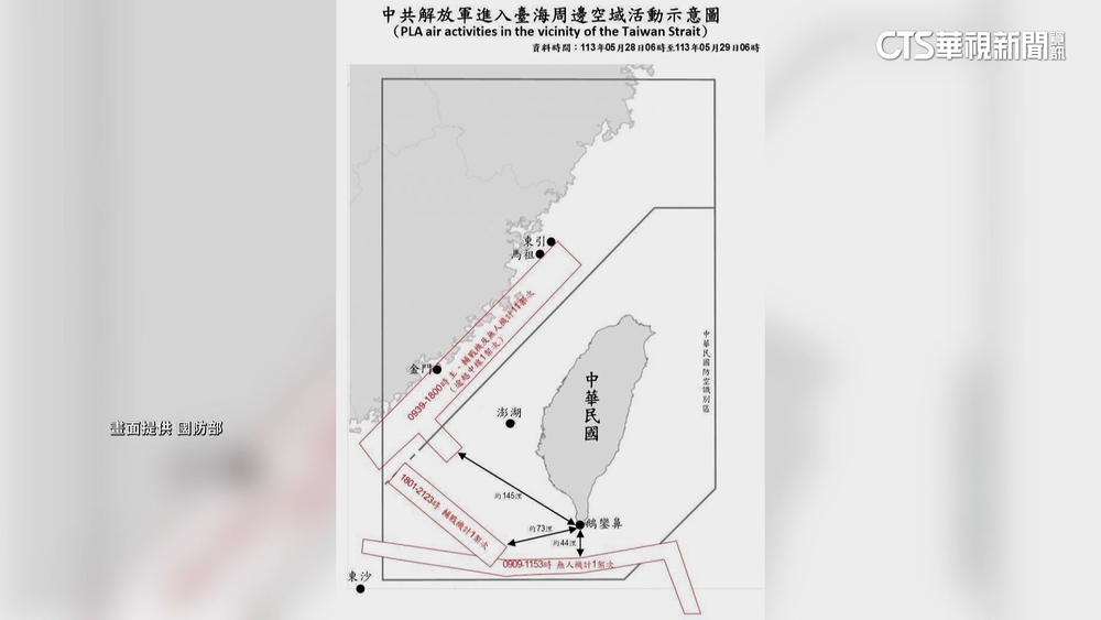 美參眾院接連訪台！　共不滿派機擾　昨2小時計28架次